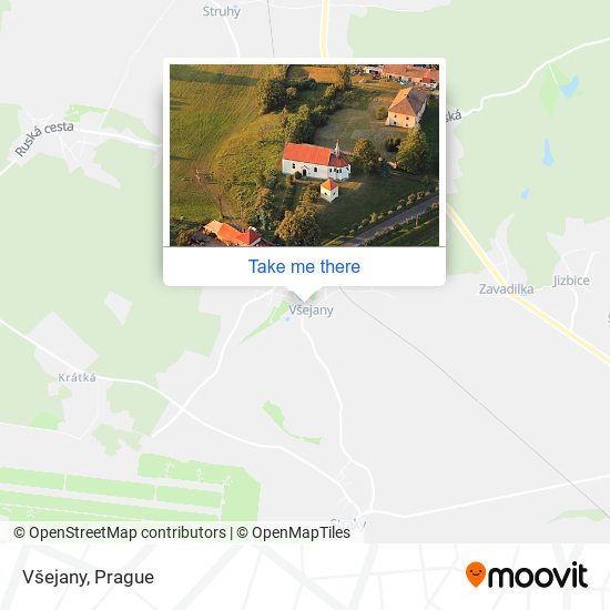 Všejany map