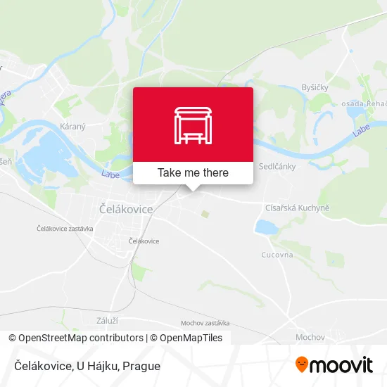 Čelákovice, U Hájku map