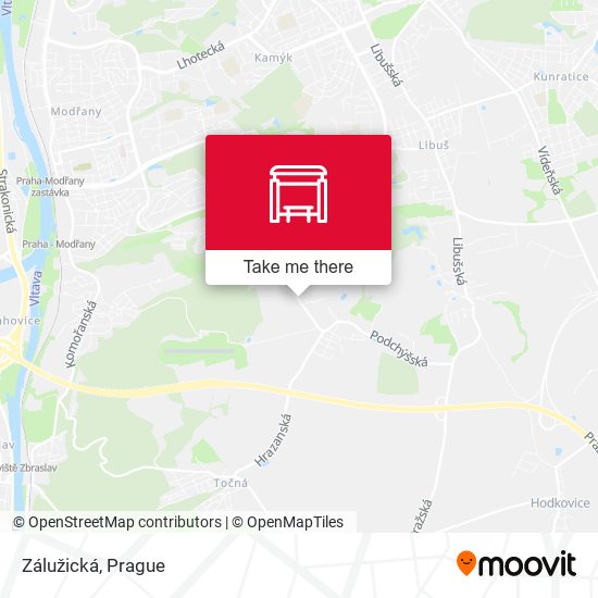 Zálužická map