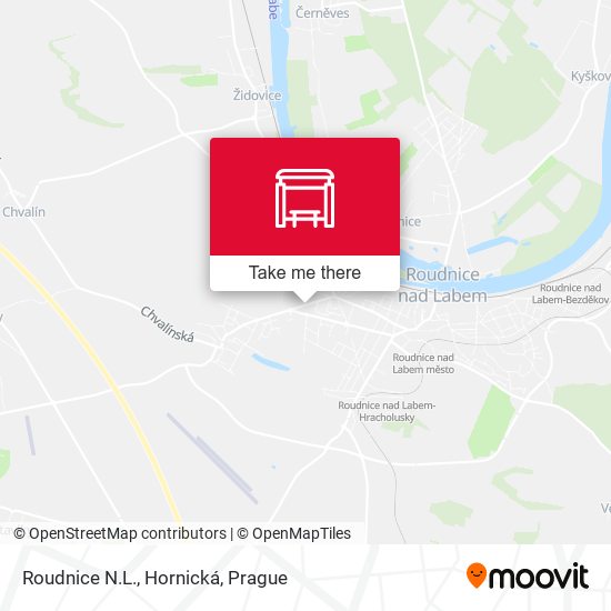 Roudnice N.L., Hornická map