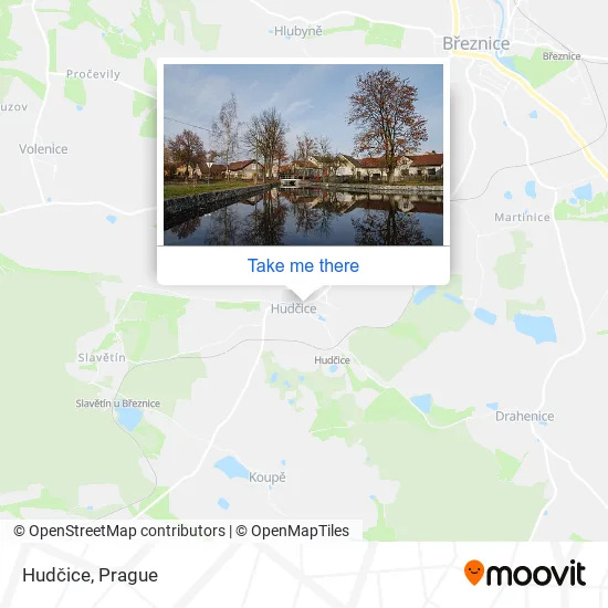 Карта Hudčice