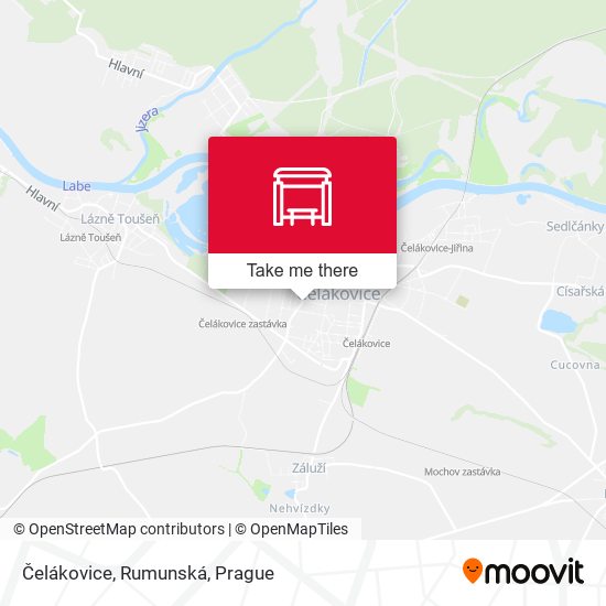 Čelákovice, Rumunská map