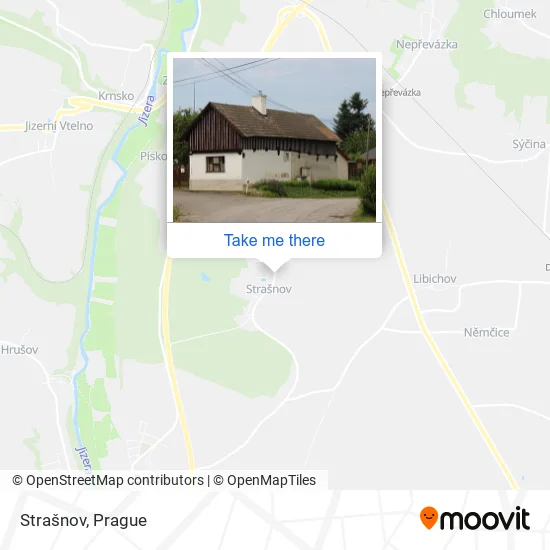 Карта Strašnov