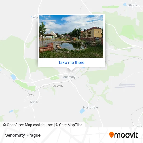 Карта Senomaty