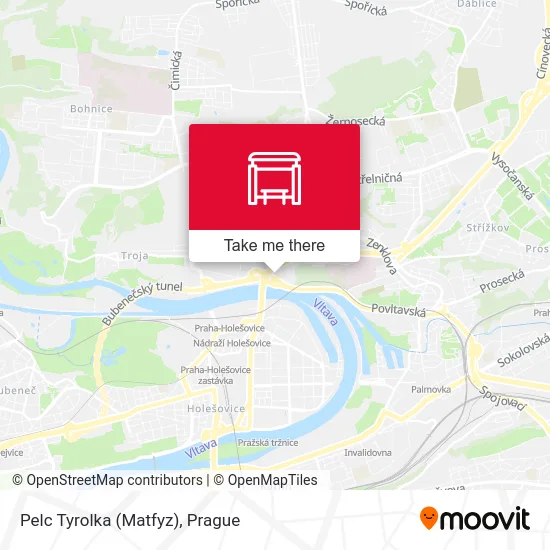 Карта Pelc Tyrolka (Matfyz)