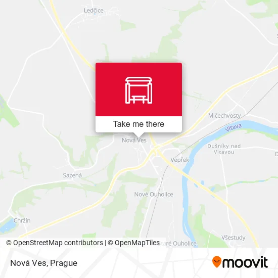 Карта Nová Ves