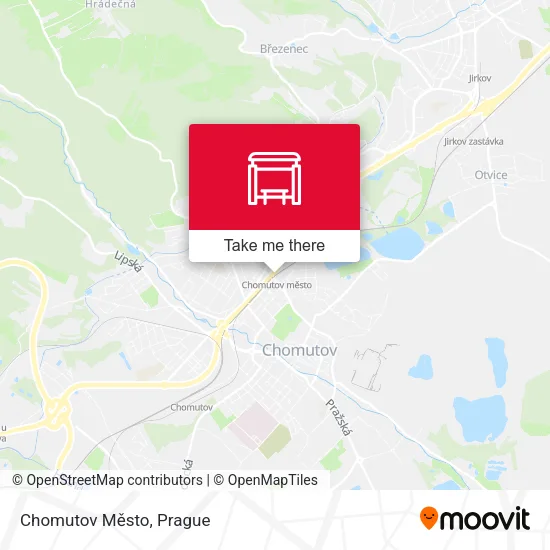 Карта Chomutov Město