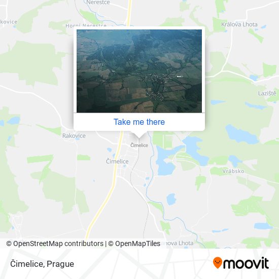 Карта Čimelice