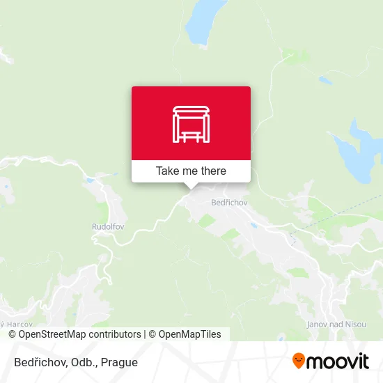 Карта Bedřichov, Odb.