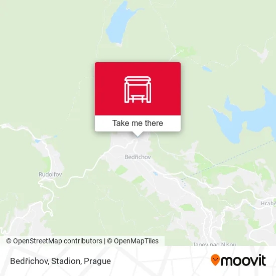 Карта Bedřichov, Stadion