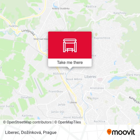 Liberec, Dožínková map