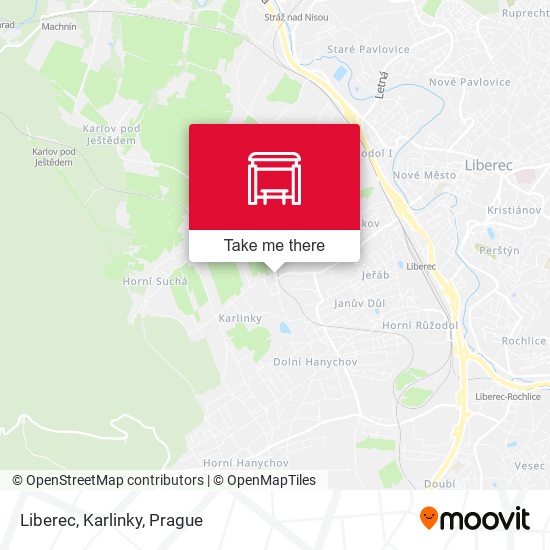 Карта Liberec, Karlinky