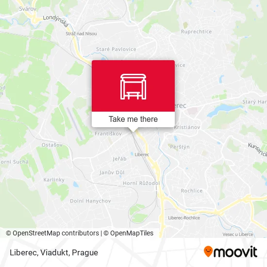 Карта Liberec, Viadukt