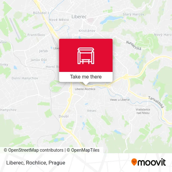 Карта Liberec, Rochlice