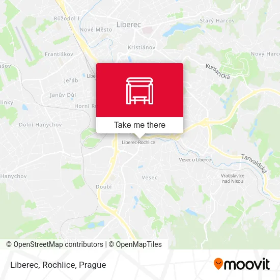Карта Liberec, Rochlice