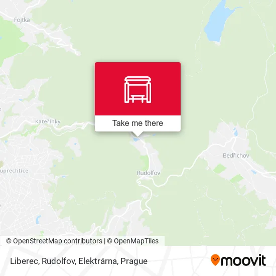 Карта Liberec, Rudolfov, Elektrárna