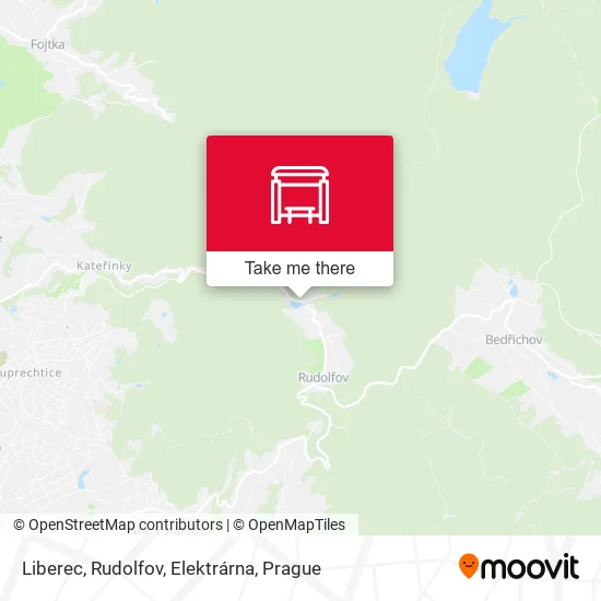 Карта Liberec, Rudolfov, Elektrárna