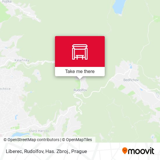 Liberec, Rudolfov, Has. Zbroj. map