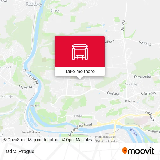 Карта Odra