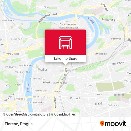 Карта Florenc