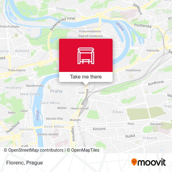 Карта Florenc