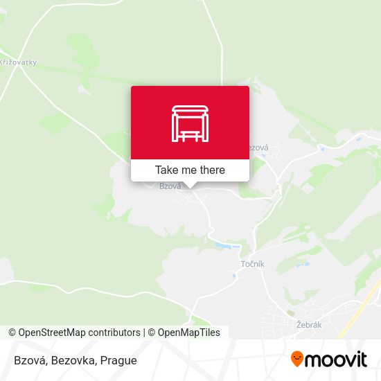 Карта Bzová, Bezovka