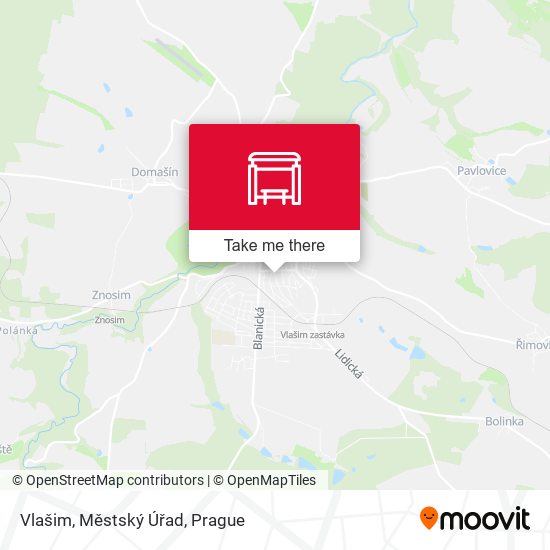 Vlašim, Městský Úřad map