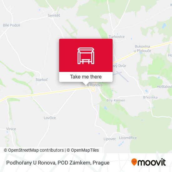 Podhořany U Ronova, POD Zámkem map