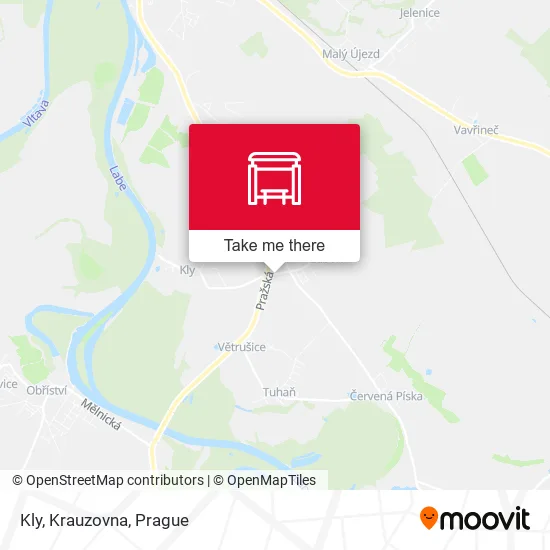 Карта Kly, Krauzovna