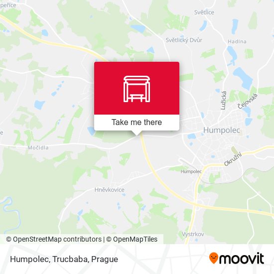 Карта Humpolec, Trucbaba