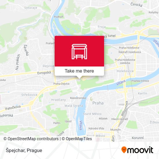 Карта Špejchar
