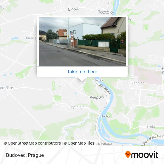 Карта Budovec