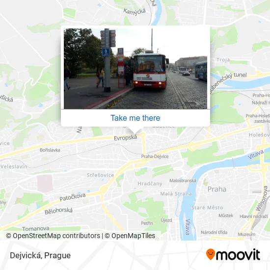 Карта Dejvická