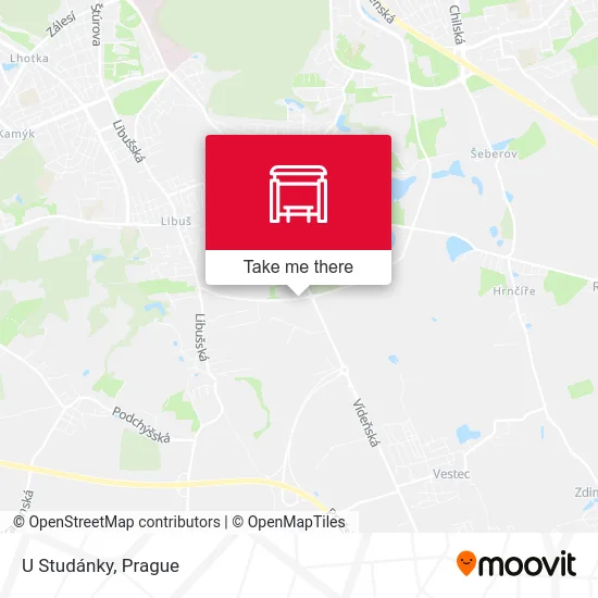 Карта U Studánky