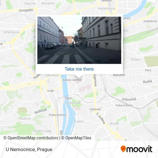 Карта U Nemocnice