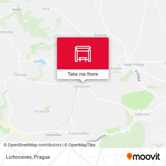 Карта Lichoceves