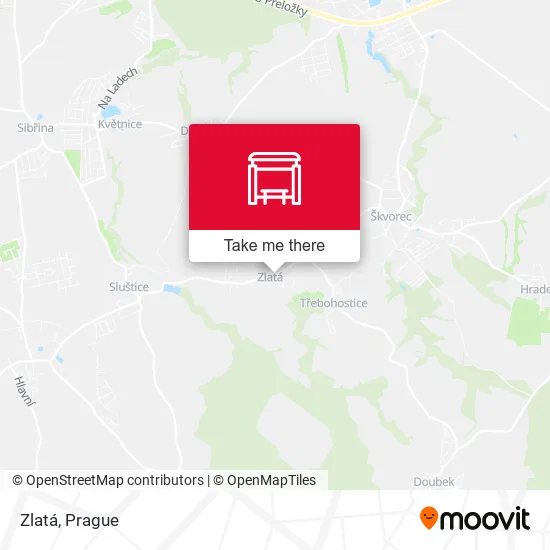 Карта Zlatá