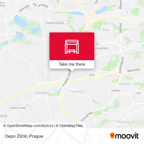 Карта Depo Zličín