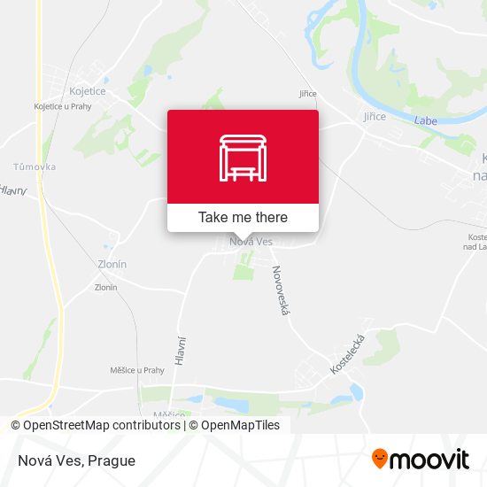 Карта Nová Ves