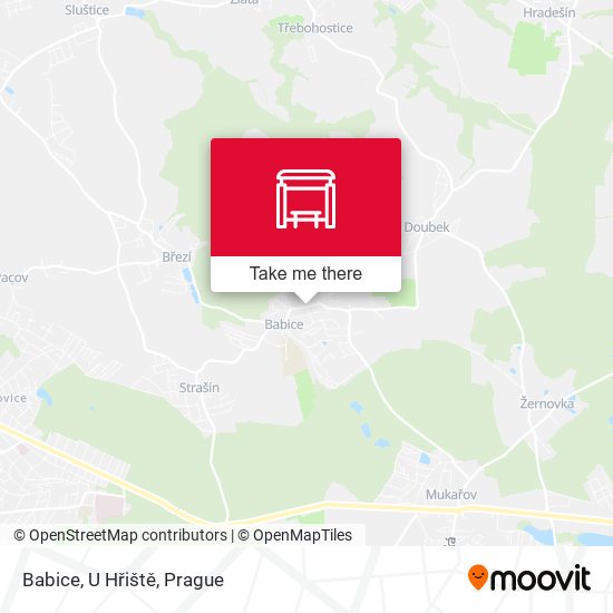 Babice, U Hřiště map