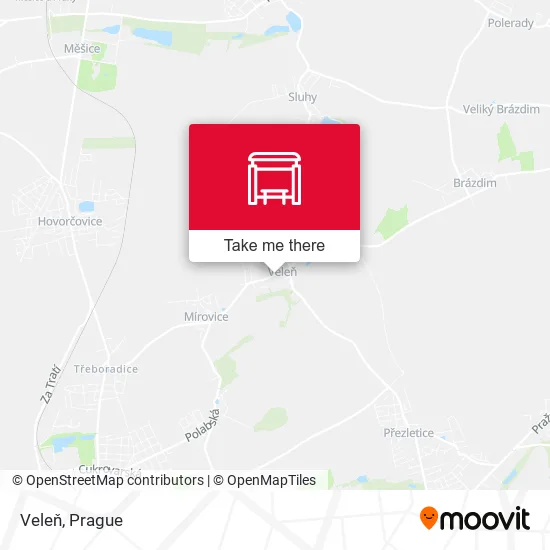 Карта Veleň