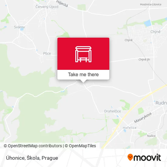 Карта Úhonice, Škola