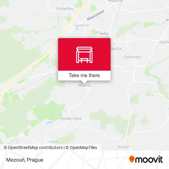 Карта Mezouň