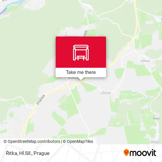 Карта Řitka, Hl.Sil.