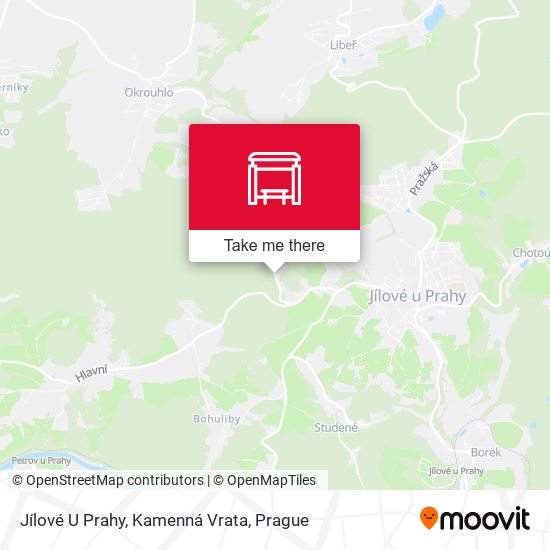 Jílové U Prahy, Kamenná Vrata map