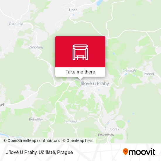 Jílové U Prahy, Učiliště map