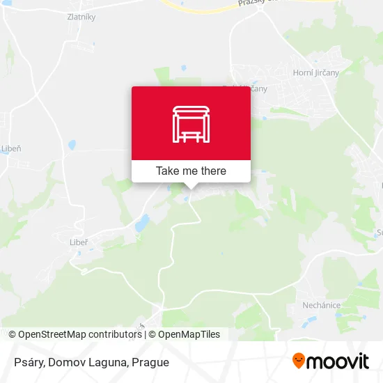 Карта Psáry, Domov Laguna