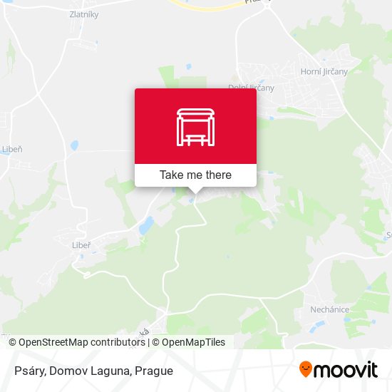 Карта Psáry, Domov Laguna