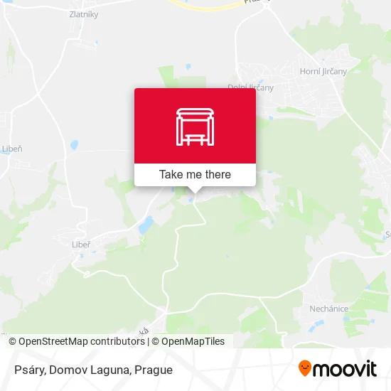 Карта Psáry, Domov Laguna
