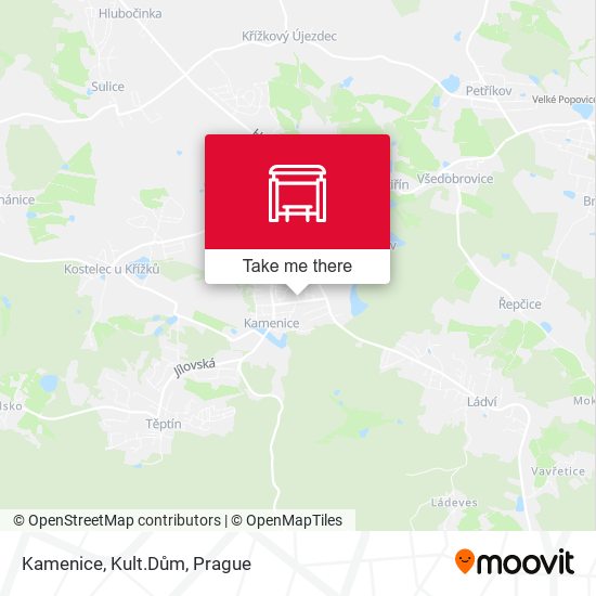 Kamenice, Kult.Dům map